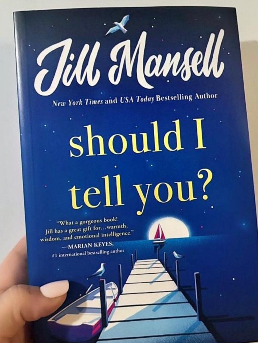 Jill Mansell Should I Tell You? paperback book